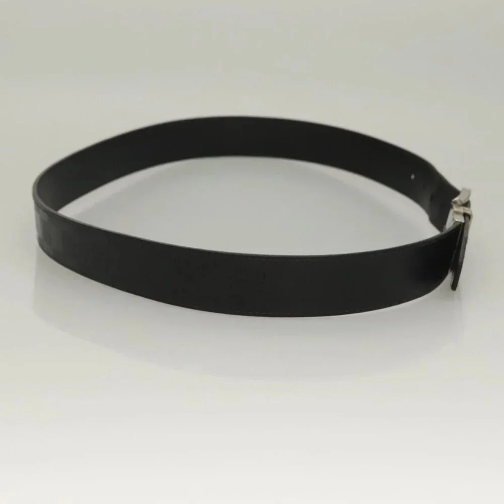 LOUIS VUITTON Damier Infini Ceinture Boston Belt Black LV Auth bs27758 - Picture 5 of 11